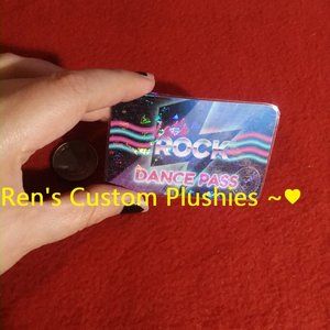 Custom Handmade Laminate Anime Manga Videogame Holographic  Cosplay Fnaf Card !